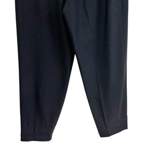 Babaton wool asymmetrical front carrot leg dress pants Sz 6 excellent condition - Picture 8 of 11